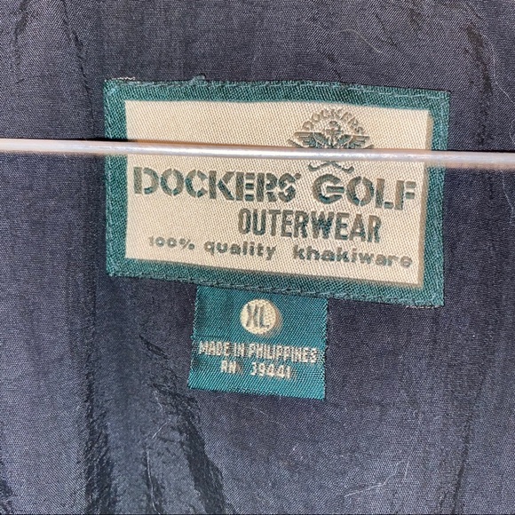 Dockers Golf Outerwear lightweight red jacket XL - Picture 3 of 5